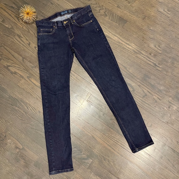 Patagonia Wonens Slim Jeans Blue Denim Dark Wash Size 30 - Picture 2 of 6